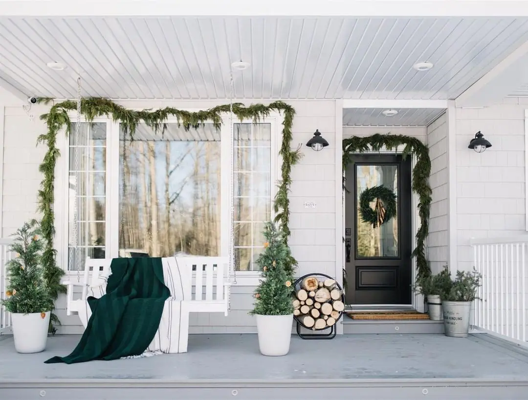 minimalistic porch