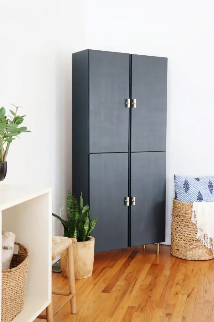 modern gray storage