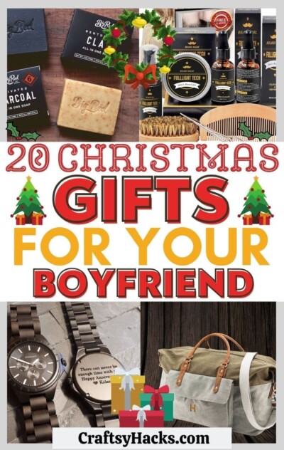 20 Thoughtful Christmas Gifts For Boyfriend - Craftsy Hacks