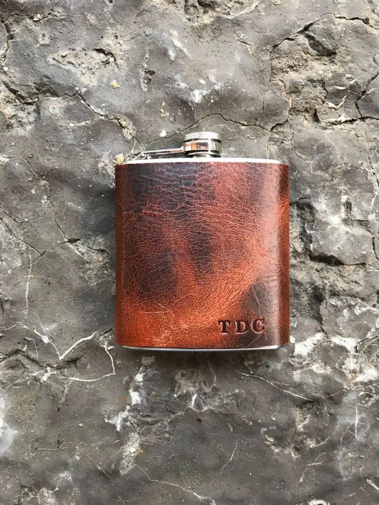 Leather Hip Flask