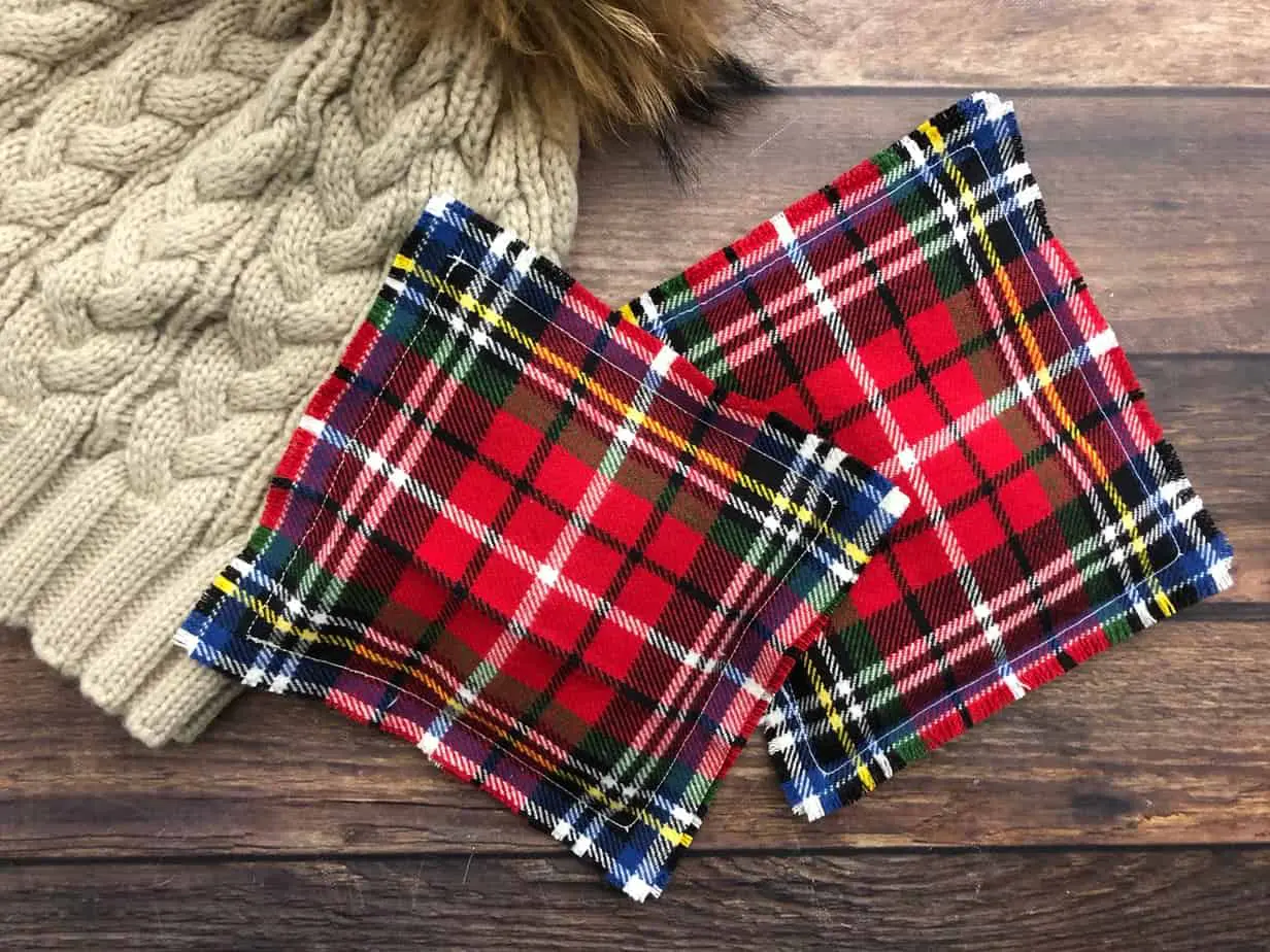 Flannel Rice Hand Warmers