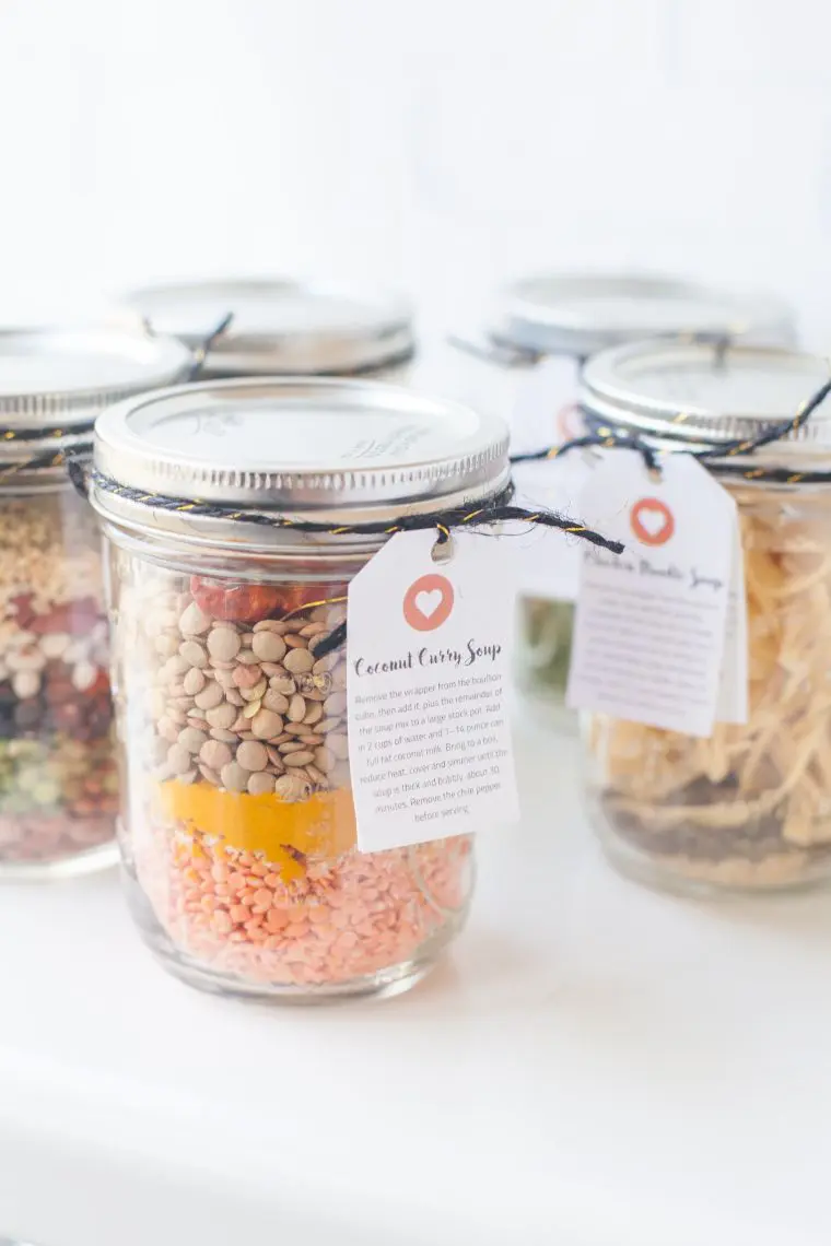 Soup Mixes in a Jar