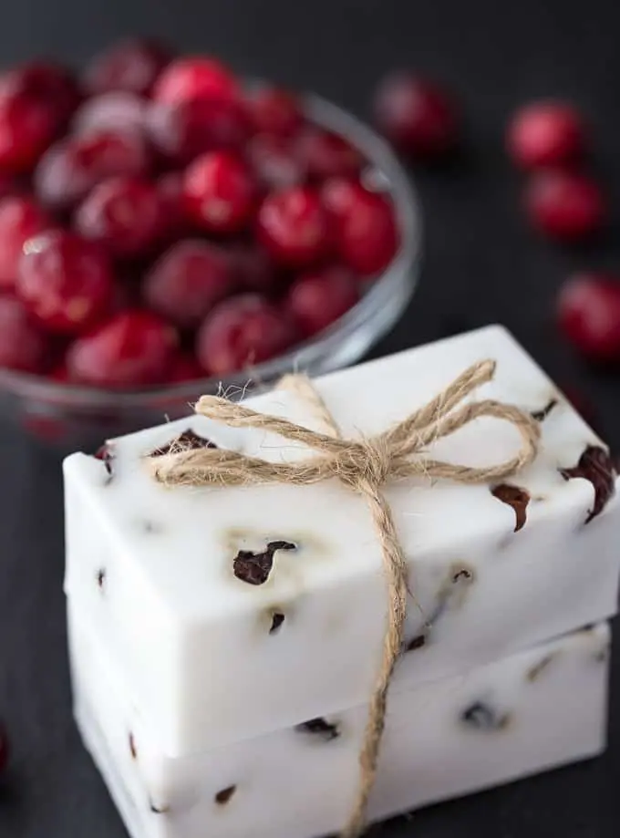 Cranberry Vanilla Shea Butter Soap