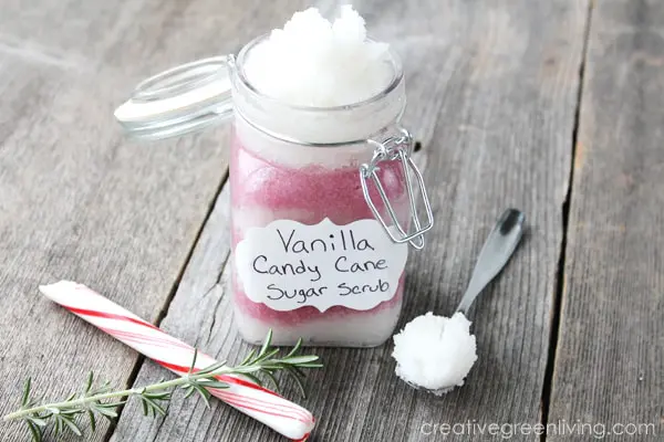 Candy Cane Peppermint Sugar Scrub