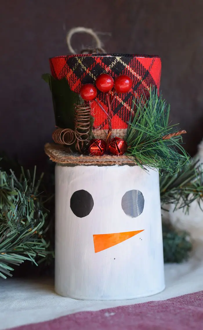 Christmas Snowman Figurine