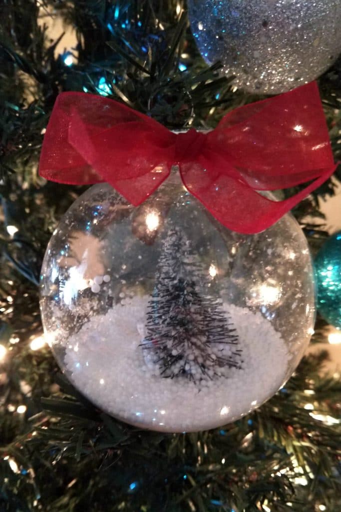 Snow Globe Ornament