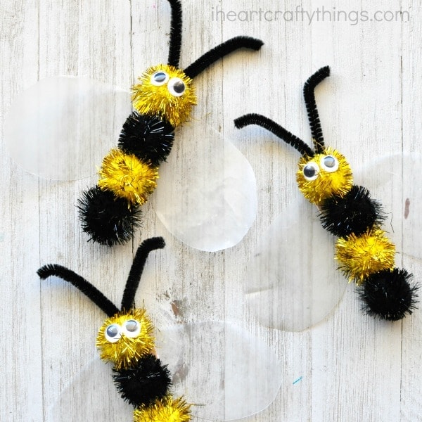 Fuzzy Bee Craft