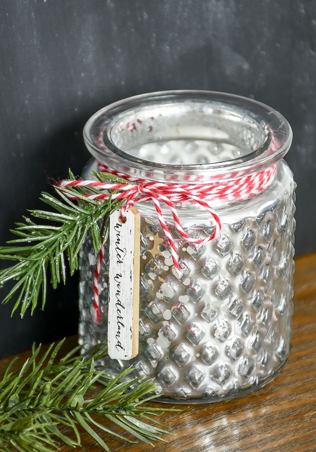 Christmas Votive Candle Holders