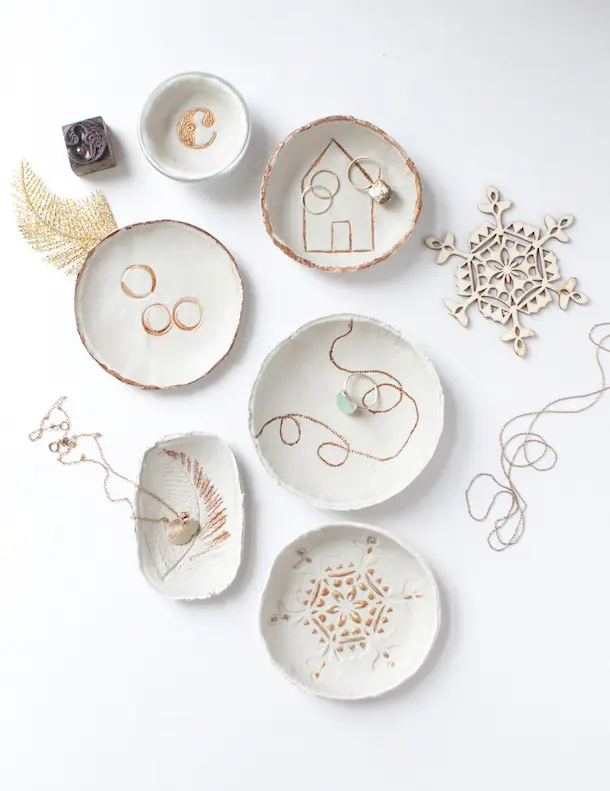 Imprinted Clay Bowls