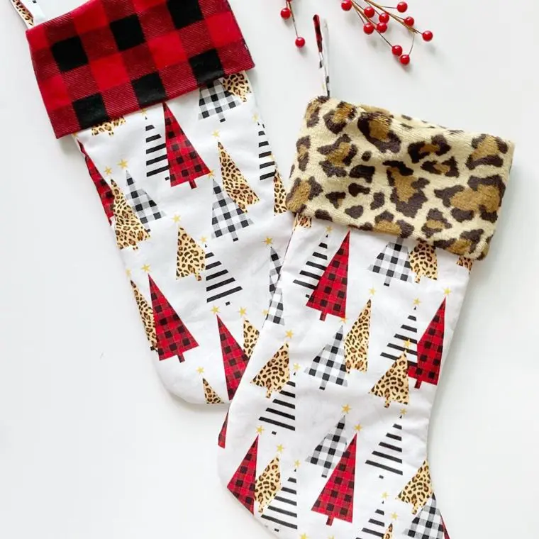 animal print stockings