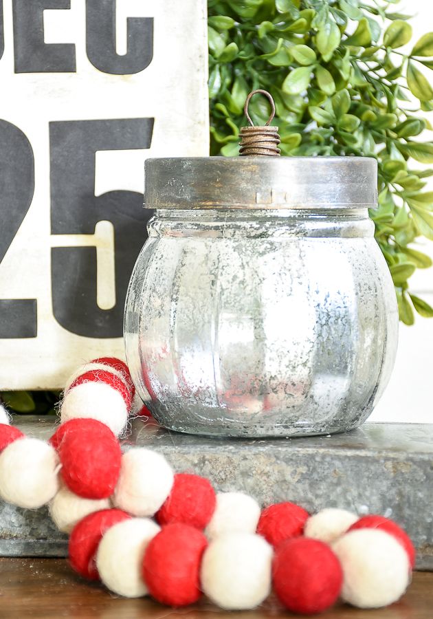 Ornament Candy Jars