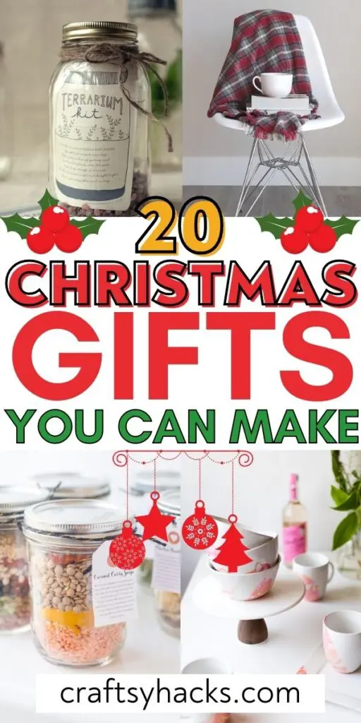 20 Cheap DIY Christmas Gift Ideas - Craftsy Hacks