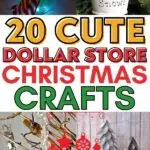 dollar tree christmas crafts