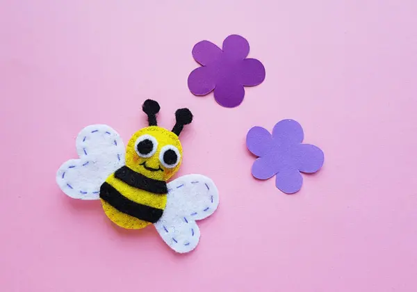 Felt Bumblebee