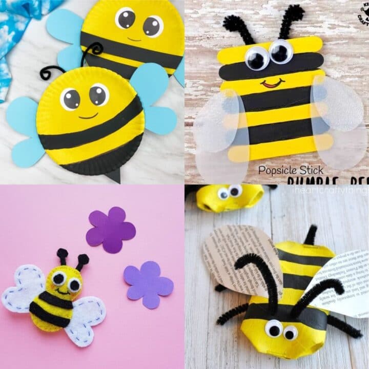 24 Bee Crafts for Kids
