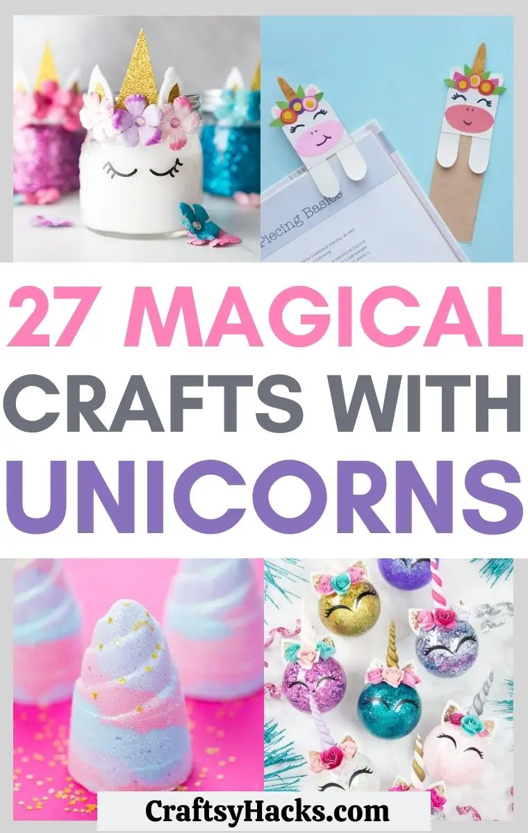 18 Easy DIY Unicorn Crafts for Kids (So cute!) - Simply Full of Delight