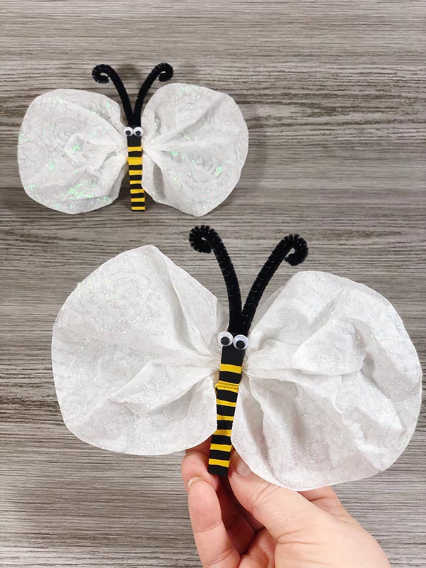 Coffee Filter Bumblebees