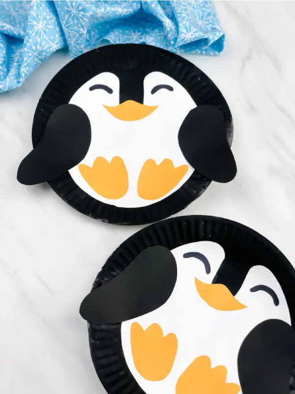 Paper Plate Penguin