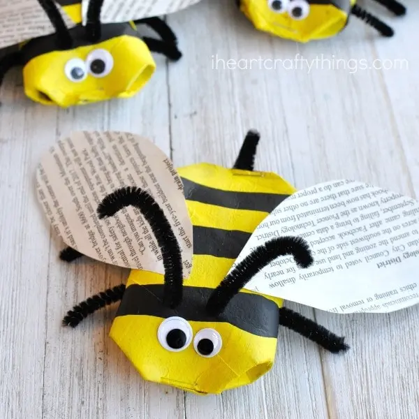 Recycled Bee Craft