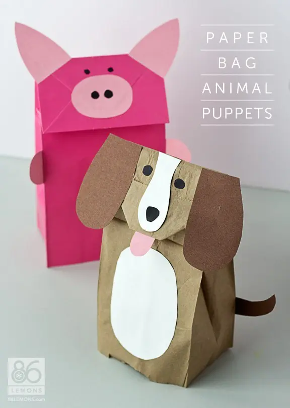 Paper Bag Puppets