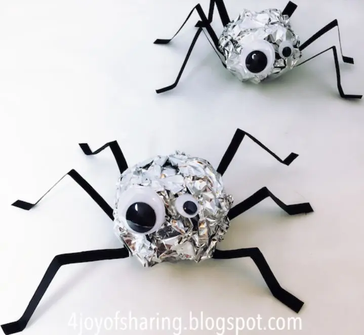 Aluminum Foil Spiders
