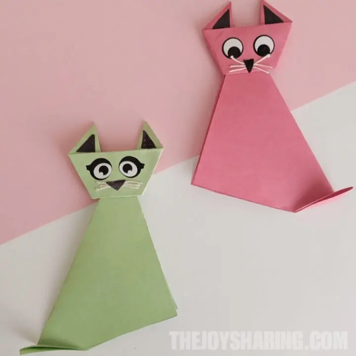 Easy Origami Cat