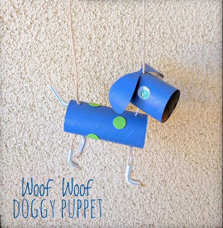 Doggy Toilet Tube Puppet