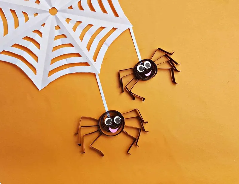 Paper Quilled Spider