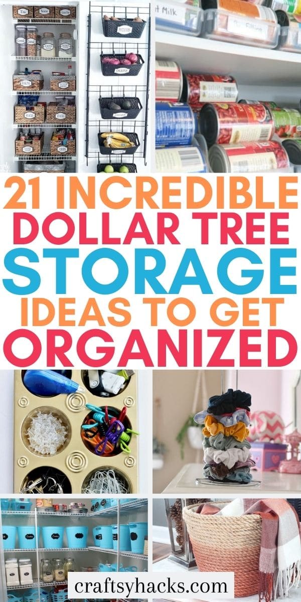 Diy Dollar Tree Storage Ideas