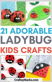 21 Lady Bug Crafts For Bug Loving Kids - Craftsy Hacks