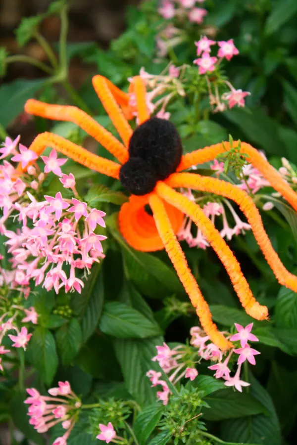 Pipe Cleaner Spider Ring