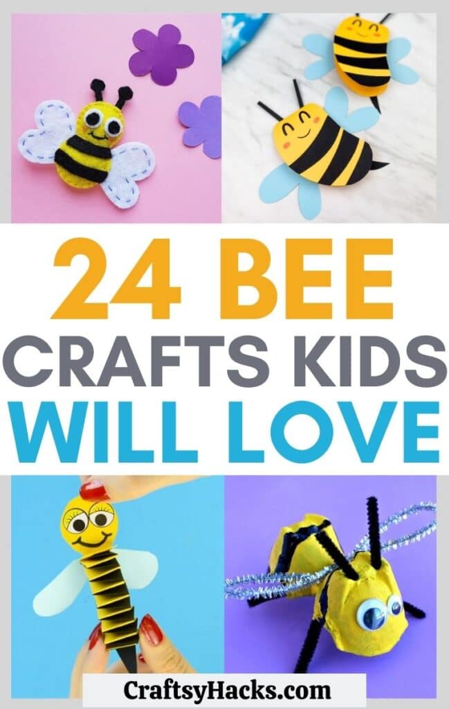 24 Bee Crafts for Kids to Try - Craftsy Hacks