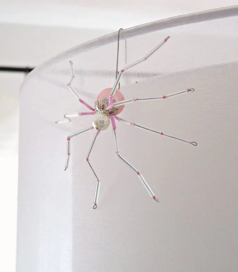 Beaded Christmas Spiders