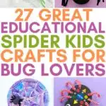 kids spider crafts