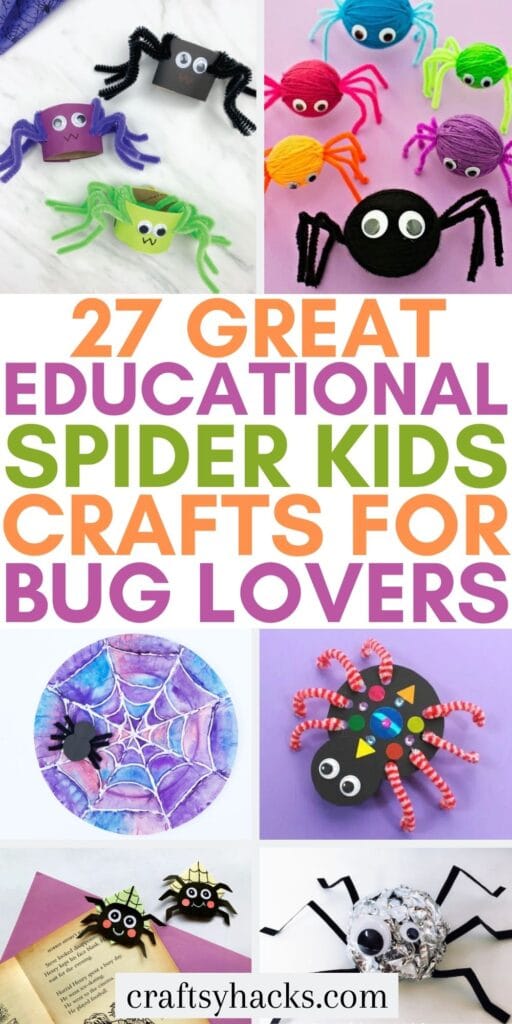 kids spider crafts