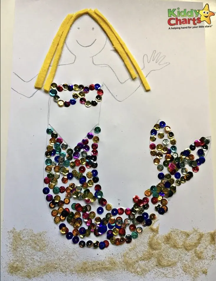 Mermaid Sequin Craft