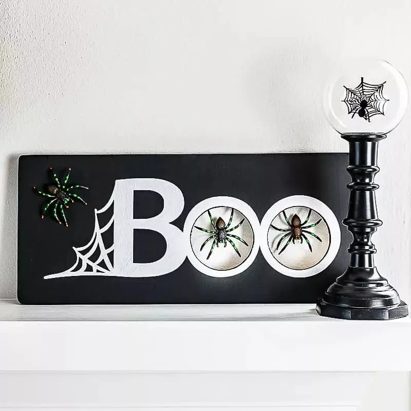 Mantel spider sign