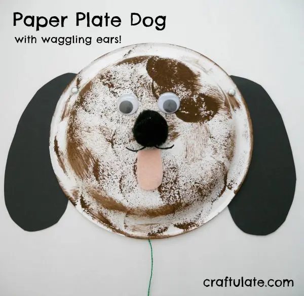 Paper Plate Dog
