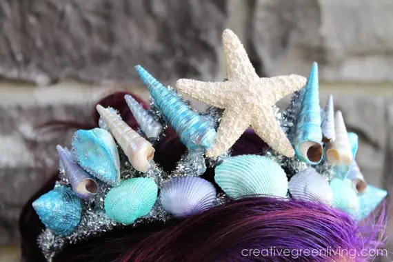 Mermaid Crown with Seashells