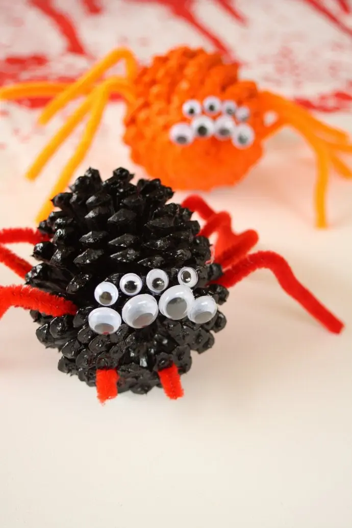 Pinecone Spiders