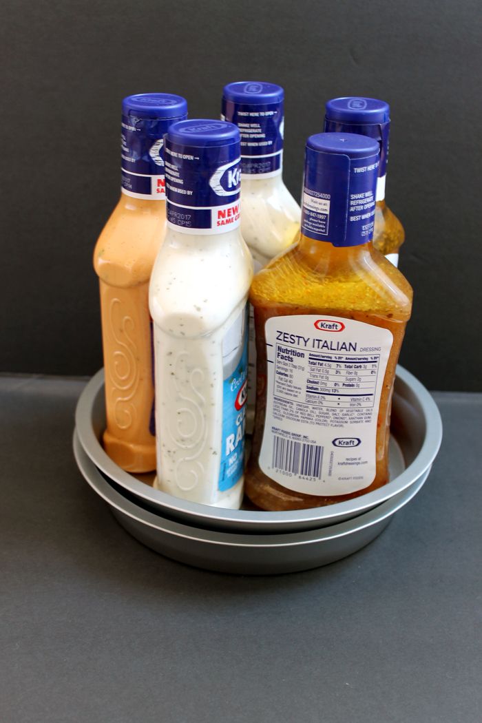 Salad Dressing Lazy Susan