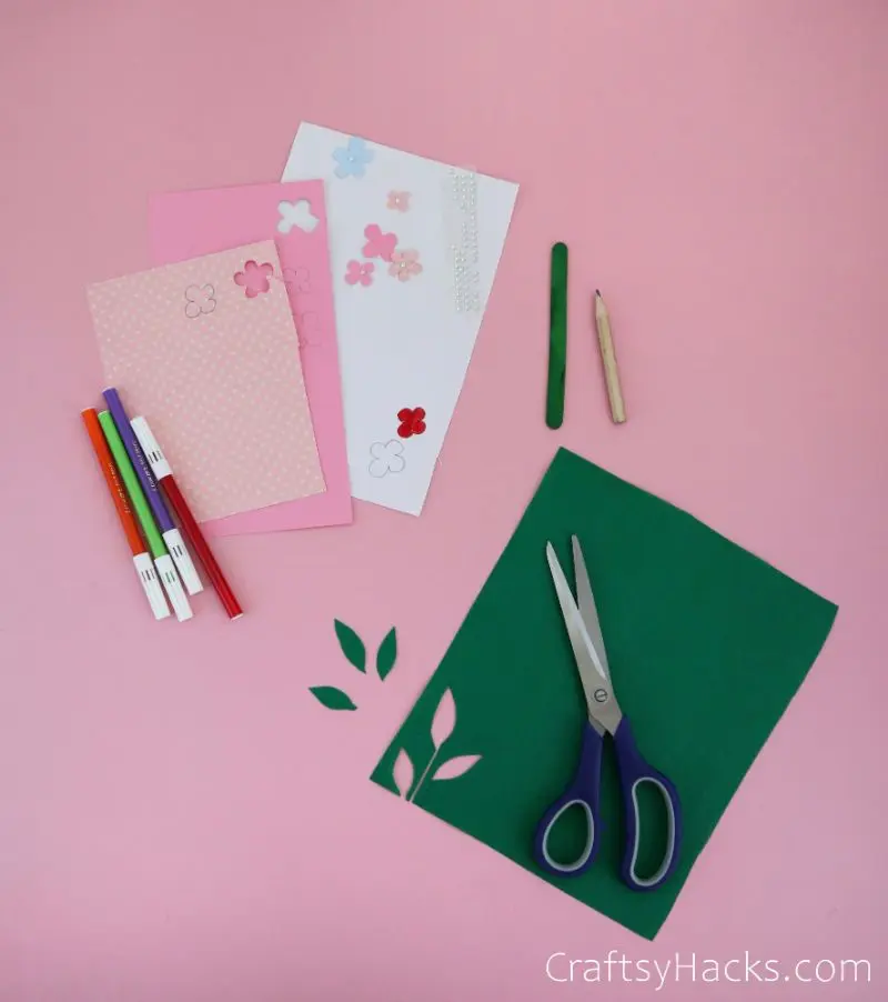 flower craft supplies