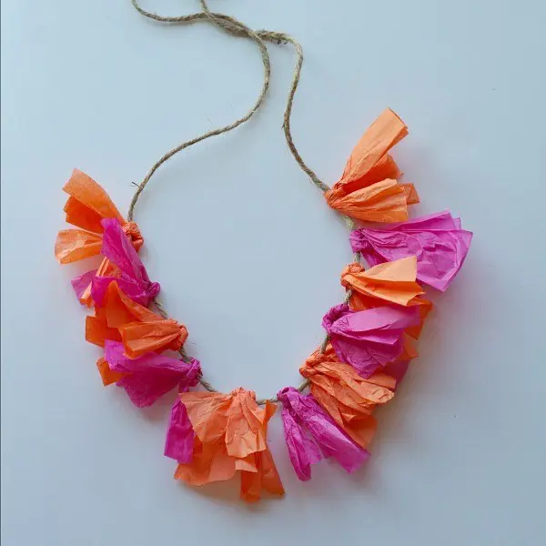 Tissue Paper Lei