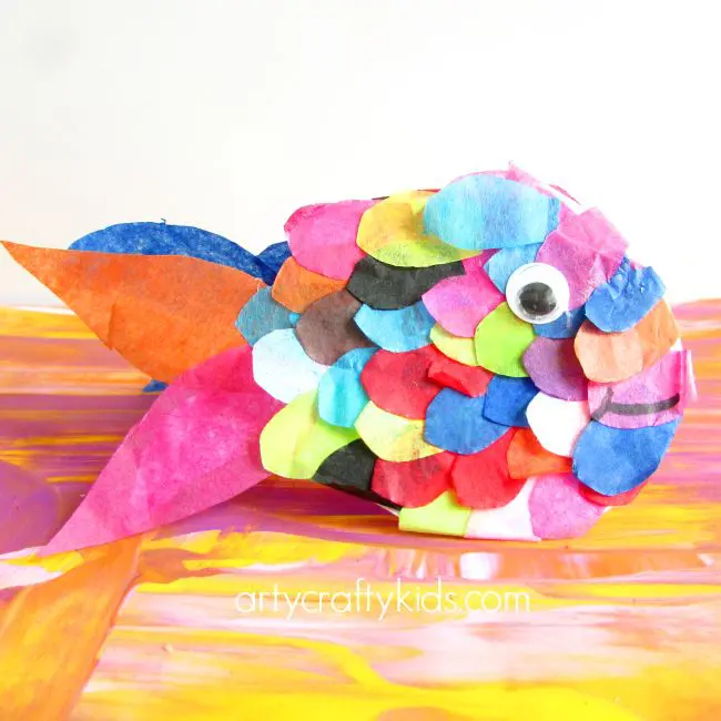 50+ Tissue Paper Crafts for Creative Minds of Any Age - Mod Podge Rocks