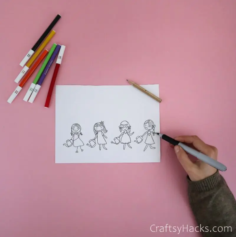 drawing people
