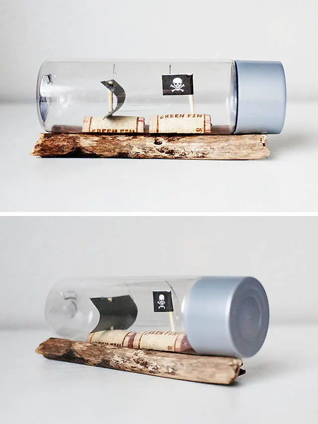 Pirate Ships in a Bottle