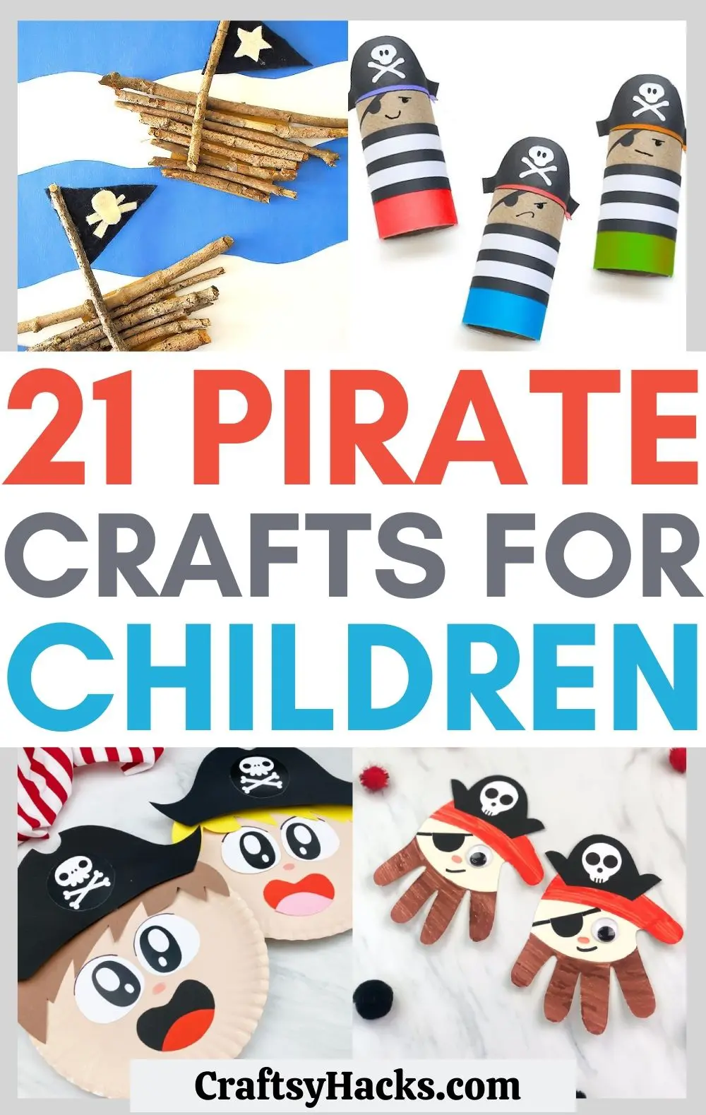 Pirate Crafts for Kids to Make - Fun-A-Day!