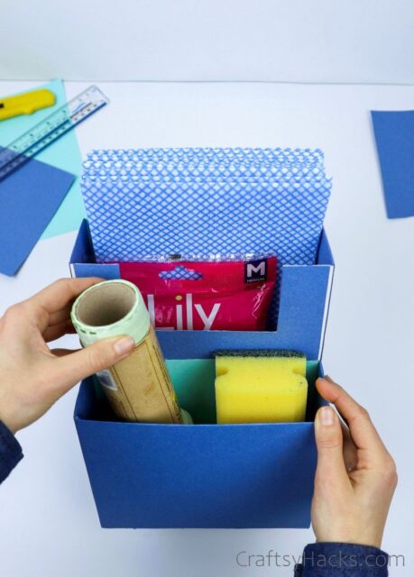 DIY Cabinet Organizer for Kitchens - Craftsy Hacks