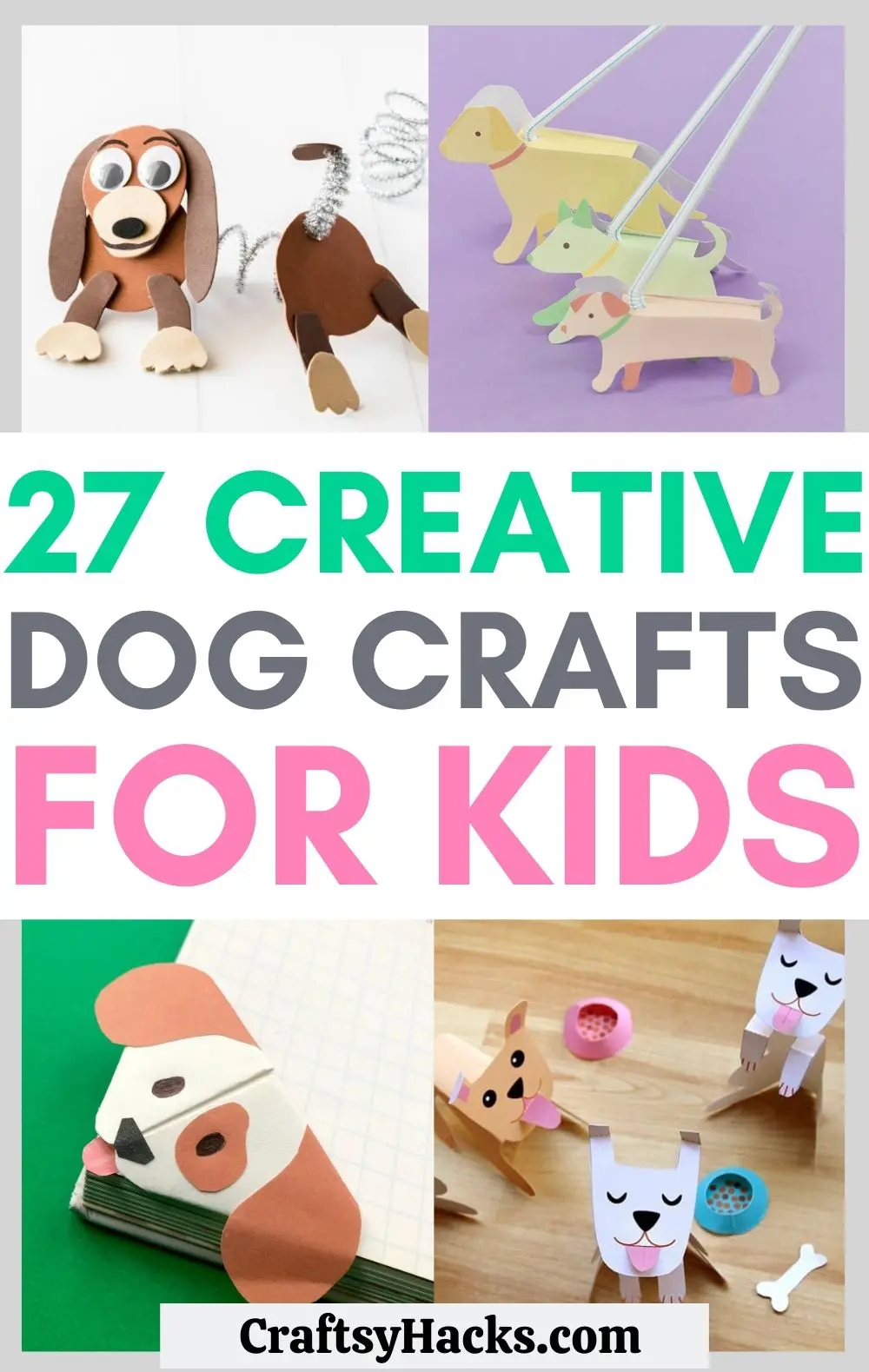 Dog Craft Kit for Little Girls Arts and Crafts for Toddlers 