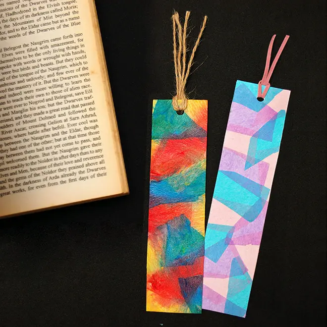 Stained Glass Bookmarks